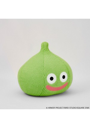 Toutou Amigurumi Empilable Dragon Quest Par Square Enix - Green Slime 14 CM